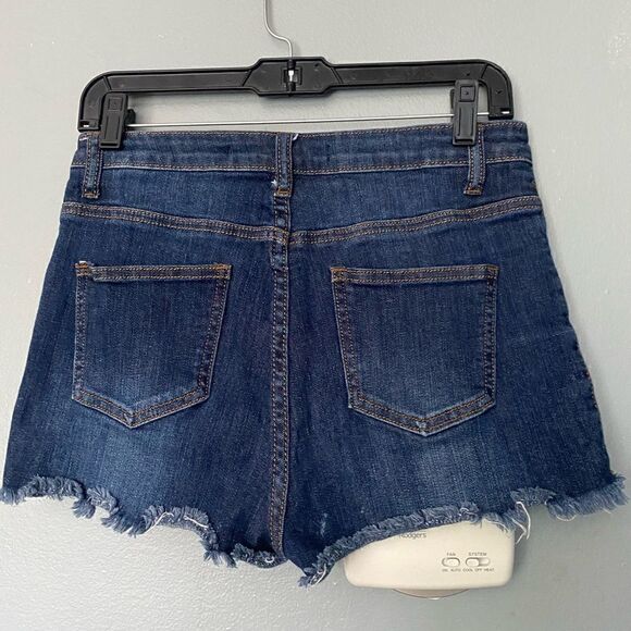 Harper button fly Cut Off Jean Shorts 28 - Picture 3 of 6
